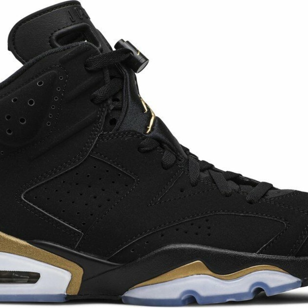 AIR JORDAN 6 RETRO DMP 2020 CT4954-007 BLACK/METALLIC GOLD-BLACK